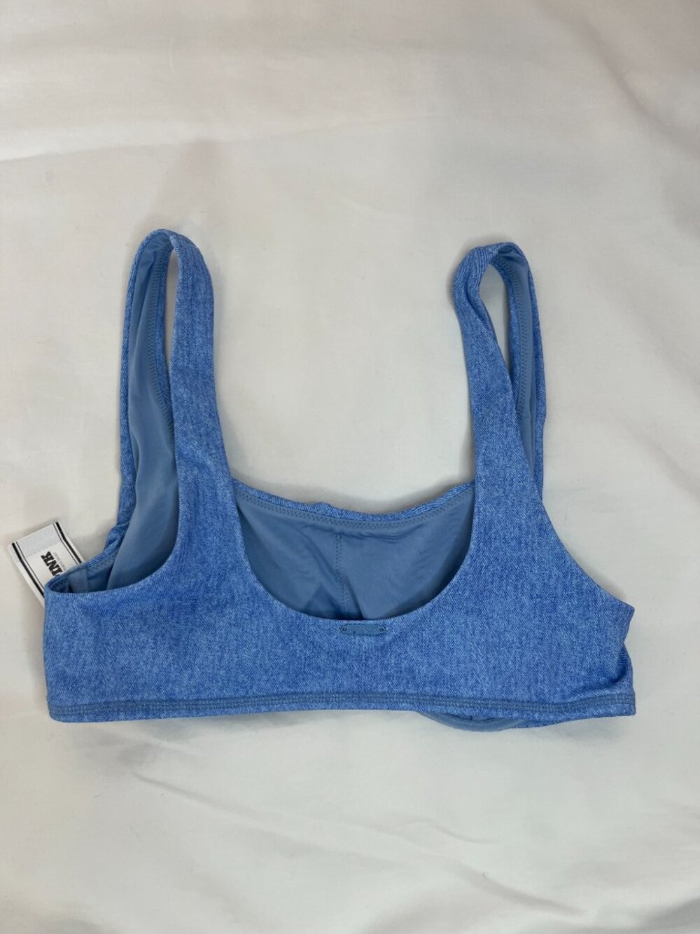 Pink Victoria's Secret Blue High Waist 2 Piece Bikini - Picture 5 of 8